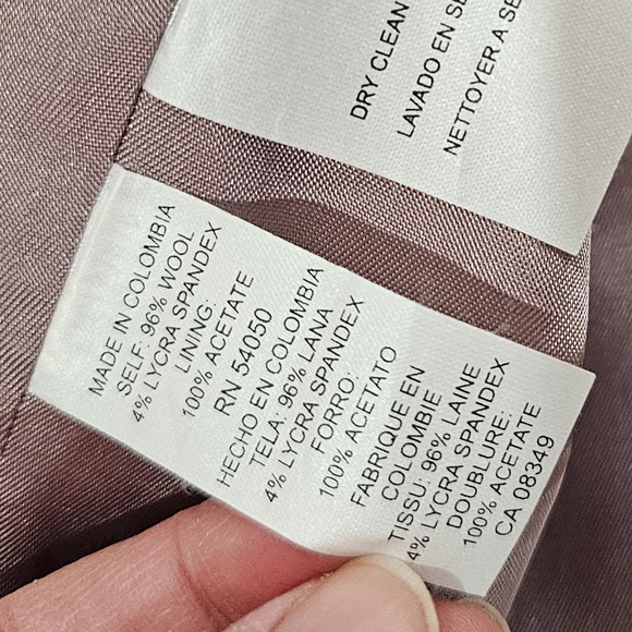 Ralph lauren Gray Wool button front blazer Jacket - Picture 10 of 10